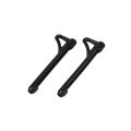 10Pcs Fixed Eyeglasses Grip Transparent Round Silicone Glasses Leg Antiskid Sleeve Elastic Mini Eyewear Accessories Soft Anti Slip Glass Cover Retainer Holder Ear Hook Simple.