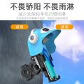Personalized small helmet electric car mobile phone holder motorcycle bicycle sunshade and rain proof rider navigation mobile phone holder. 