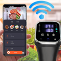 Defrosting Device Steak Cooking Machine withFree APP, Recipes, Alarms, Timer, Booking andOther Functions EU Plug.