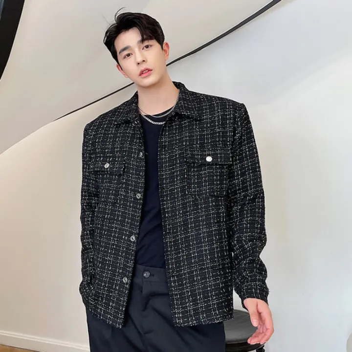 IEFB%20Korean%20Niche%20Weave%20Tweed%20Jacket%20Men%20Light%20Luxury%20Retro%20Autumn%20And%20Winter%202023%20New%20Male%20Tweed%20Single%20Breasted%20Jacket%209D0945%20-%20Image%203