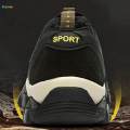 Men's Sneakers, Men Outdoor Shoes, Mesh Nonslip Breathable, Mountain Fashion Men Hiking Shoes, Male Footwear for Fitness Athletic, Walking Summer , Black, 44.
