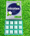NICOTEX Nicotine Chewing Gum 2mg (Helps Quit Smoking). 