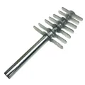 7*1/set rubber plug punch carbon steel manual laboratory punch rubber stopper. 