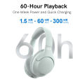 QCY H2 H2 Pro Wireless Headphones Bluetooth 5.3 BASS Mode Hifi Stereo Headset Over the Ear Gaming Earphones Dual Device Connect. 
