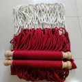 Dolna and Wooden Sticks / Hand Made of Rope Dulna / Adult Rope bed / Hanging Dulna Use For All People / Large Swing Rope bed Rattan Dolna.