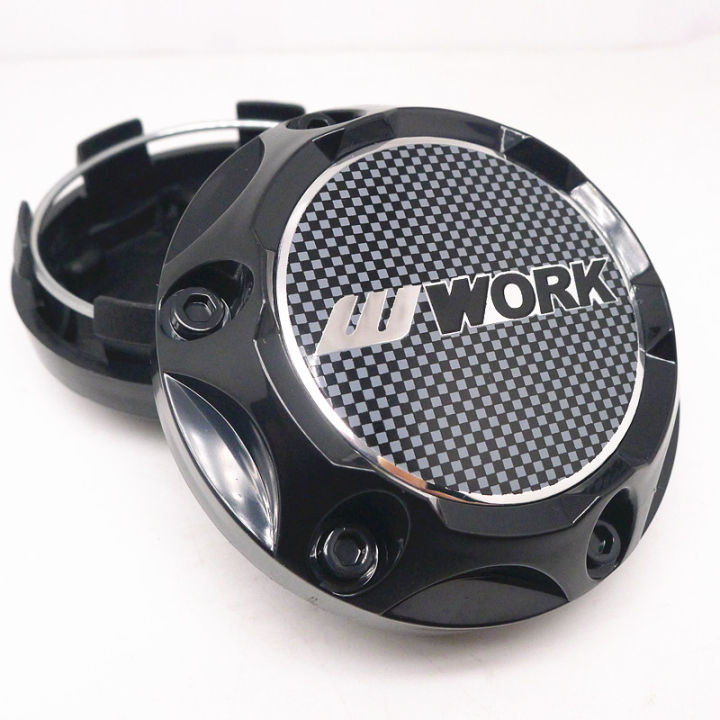 4pcs 68mm Wheel Center Caps For W Work Car Styling 64mm Auto Rims Emblem Cover Hub Cap 45mm