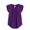 Ladies Blouse Tops for plus Woman Blouse Casual Short Sleeve Women's Blouses. 