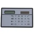 Electronics Magical house Mini Calculator Credit Card Size Stealth School Cheating Pocket Size 8 Digit. 