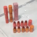 CAPUPU lipstick stacked with soft mist is a niche brand of lipstick, which is white and not easy to fade, long-lasting, and high-value lipstick. 