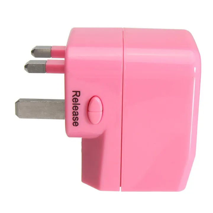 World%20Travel%20Adapter%20Dual%202%20USB%20Plug%20Charger%20Power%20Converter%20Adaptor%20Pink%20-%20Image%205