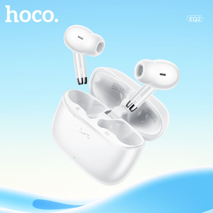 HOCO EQ2 Choice TWS Bluetooth Headphones 5.3 Headphone Mini Earphone with Mic Charging Box For Xiaomi All Smartphone