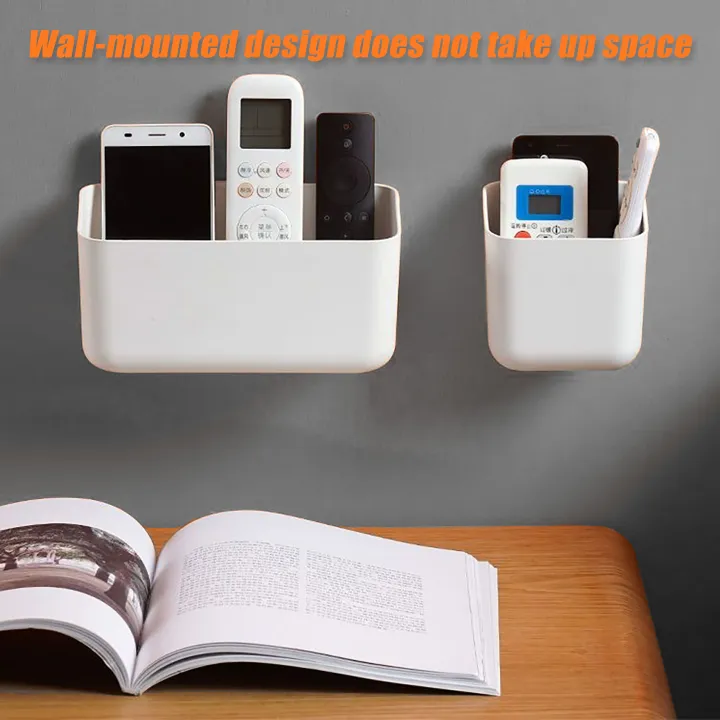Wall%20Mounted%20Phone%20Holder%20Storage%20Box%20Strong%20viscosity%20Home%20office%20Small%20item%20storage%20rack%20kitchen%20accessories%20goods%20shelves%20-%20Image%202