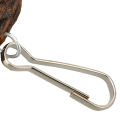 Parrot Chew Toy, Bird Gnawing Toy Natural Corn Leaf and Nut for Home Use. 