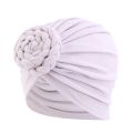 【beauty code store】Muslim Braided Turban Flower Ethnic Hat Women Elastic Headwrap India Cap Hijab Turbante Hair Accessories. 