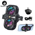 K11 Mobile Phone Cooler Cool Lighting Cell Phone Live Streaming Radiator Adjustable 3 Levels For Playing Games Watching Videos.