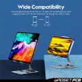 Aluminum Alloy Mobile Stand - Adjustable Universal Desk Phone Holder for Tablet, Smartphone & iPad.
