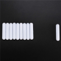 40 Pieces PTFE Magnetic Stirrer Mixer Stir Bar Laboratory Bar Stir Plate Magnet Stir Rod Magnetic (8X40mm). 