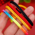 1/10pcs Woven Bracelet Adjustable Couple Red Handmade Knot Braided Rope Bracelets Charm Jewellery For Women Men.