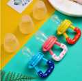 Children's silica gel nibbler for fruits and vegetables, teether for supplementary food, mesh bag BABY FRUIT CHUSNI CN_1pcs. 