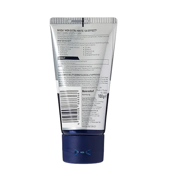 Nivea%20Face%20Care%20for%20Men%20Extra%20Bright%2010X%20Effect%20Anti%20Dark%20Spots%20Foam%20-%20100g%20-%20Image%202