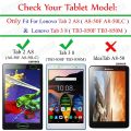 Tab 3 8 TB3-850F Case Tab 2 A8 A8-50F A8-50LC Tablet PC Stand Cover For Lenovo Tab3 8 Tab2 850f 850m case+protective Film+Pen. 