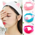 Women Makeup Hair Band cute sports makeup wash facce sweet with hair band headband-1 PCS. 