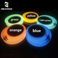 Rainbow Luminous Tape Self-adhesive Paper Luminous Fluorescent Dark Eye-catching Night Warning Yellow Blue Orange Green. 