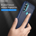 For Lenovo K14 Plus / Lenovo K14 Case Carbon Fiber TPU Shockproof Soft Silicone Phone Cover. 