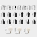 LI Paintless Dent Repair Tools, Manganese Steel Auto Body Dent Repair Hook Robs Removal Tools With Replaceable Heads For Car Body Hail Damage Dent Repair. 