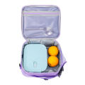 25cm*9cm*22cm Girls lunch bag Durable Glett Insulated lunch box Rainbow lunch bag for Kid Young People Outdoors. 