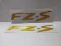 2 pcs YAMAHA FZ-S Logo Sticker for Bike/Motorcycle Decoration.