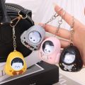 Backpack Light Key Chain Cute Key Ring Kawaii Keychain Cartoon Cat. 