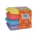 4pcs Soft Sponge Scrubbing Pads / ডিশ ওয়াশ ফোম স্ক্রাবার / ফোমের মাজনি / Preclean Scouring Pads Cleaning Scrub Sponge.