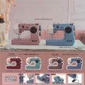 Hight Quality Portable Portable Sewing Machine Pink/Blue/Red Plastics Mini Electric Sewing Machine Crafting Household Home Sewing Accessories Home. 
