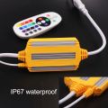 1500W Waterproof LED RGB Controller With 24 Keys IR Remote for 2835 5050 RGB LED Tape or Neon Light EU Plug. 