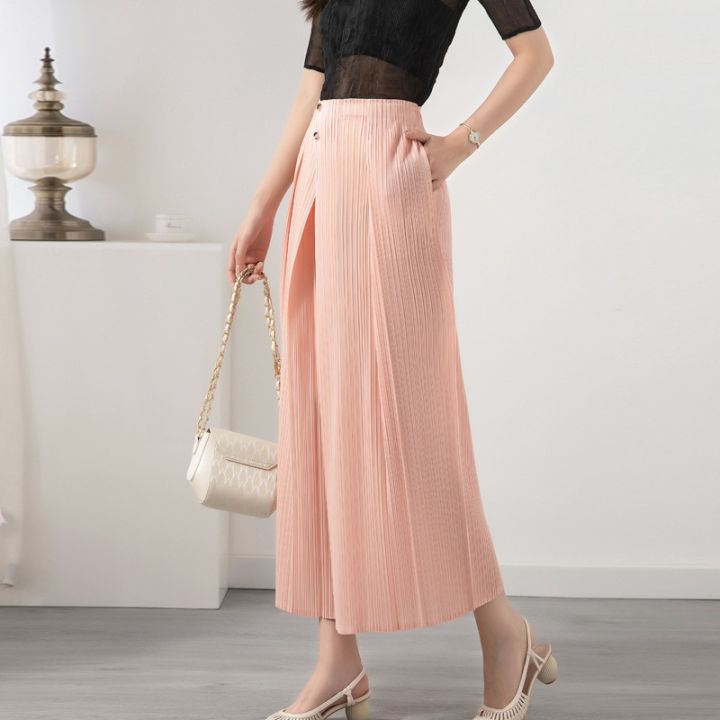 Miyake%20Pleated%20Wide-Leg%20Pants%20for%20Women%202022%20Summer%20New%20Loose%20Slim%20Fit%20Casual%20Western%20Style%20Straight%20Comfortable%20Elastic%20Pants%20-%20Image%204