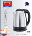 Prestige Electric Kettle - 2L - Silver and Black - Electric Kettle. 