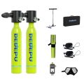 0.5L Outdoor Scuba Tank Diving Equipment Underwater Diving Cylinder Inflator Oxygen Tank.