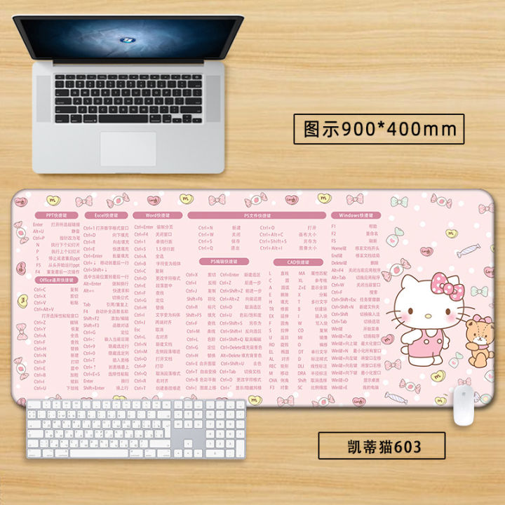 hellokitty%20mouse%20pad%20oversized%20kitty%20kitty%20pink%20cute%20cartoon%20girl%20creative%20computer%20desk%20mat%20-%20Image%207