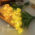 Tulip Night Lamp Flower Bouquet Lamp LED Imitation Tulips Simulated Floral Light Decorative Tulip Light. 