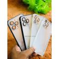 iPhne 13 PRo maX Crown Metal QY Bumper Case.