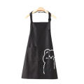 Apron Waterproof Oilproof Can Wipe Hands Kitchen Work Clothes Home Cooking Cleaning Men Women Universal Sleeveless Apron. 