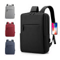 Student School Bag, Computer Bag, 15.5 Inch USB Casual Rechargeable Business Backpack, Gift Points Printed Logo.