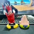 Xiaohongshu with the same Mickey pen holder resin ornaments, cartoon pie big star storage tube ornaments, desktop office decoration.