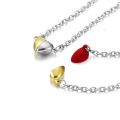 St.kunkka 5set/bag Mixed Colour Love Heart Magnet Buckle Strong Magnetic Clasps Necklace Bracelet Buckle Connectors End Caps DIY Jewelry Making. 