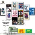 12 pcs Most Unique Combo Messi Walmate set for Home Decoration. Wall Decoration for Home. 
