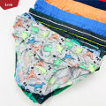 Pack of 5 Pcs Boys Assorted Multicolor Cotton Underwear Briefs With Fantasy Print From Levin. 