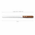 33cm Stainless Steel Serrated Bread & Cake Knife – Smooth Cutting. 