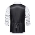 Men‘s Suit Vests Vintage Style Smart Casual Waistcoat Slim Single Breasted Suit Vest Men Sleeveless Formal Wedding Waistcoat Man.