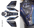 YAMAHA FZ150I V3 Sticker FZ 150 Tank Pad Protector Motorcycle Biking Fuel Tank Decal Duckal Accessories. 